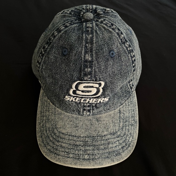 Skechers Other - Skechers Faded Denim Baseball Cap